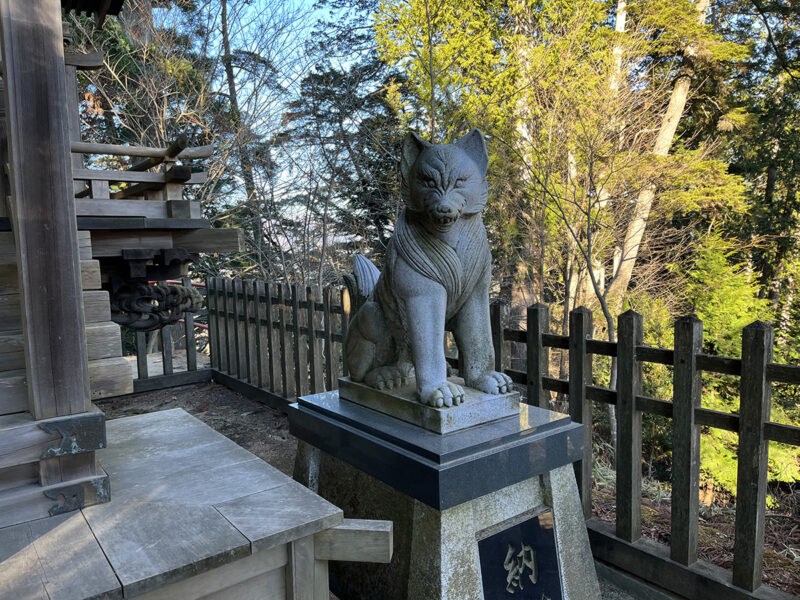 御嶽神社 大口真神社 狛狼