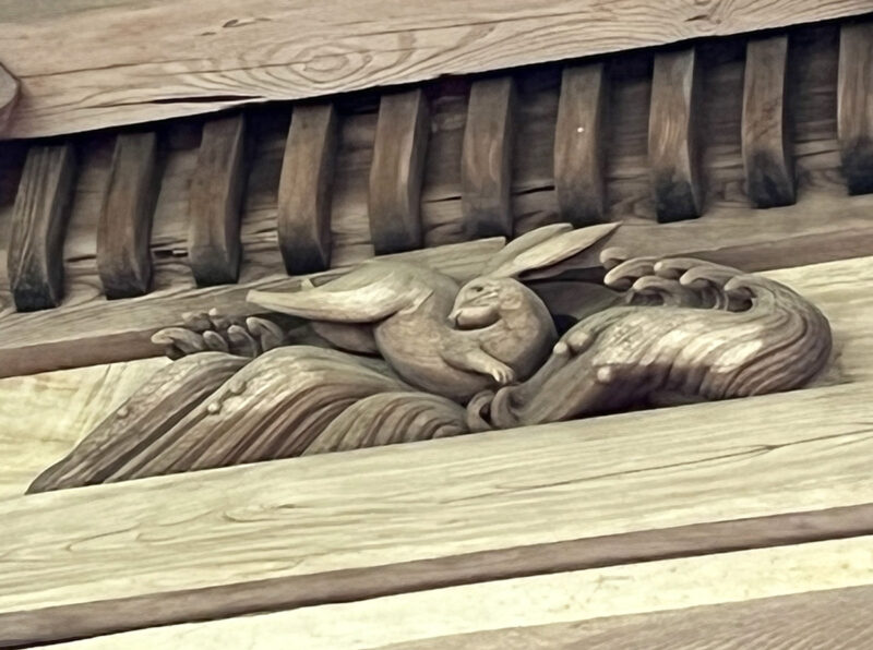 高千穂神社 本殿 兎