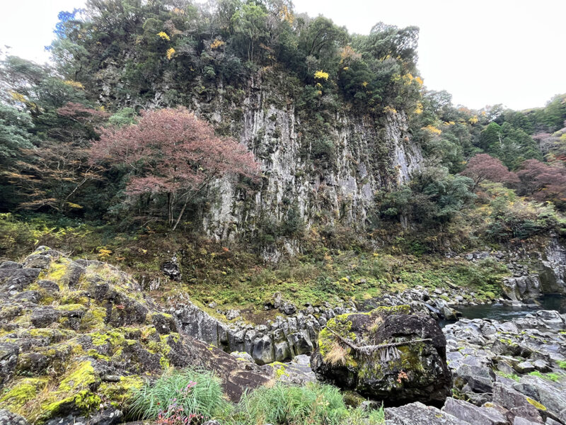 高千穂峡 鬼八岩