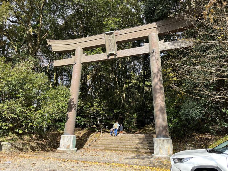 槵觸神社 鳥居